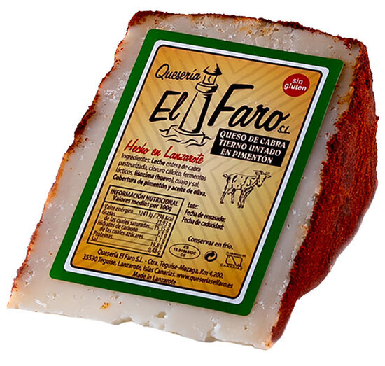 Queso semicurado pimentón cuña 350 g